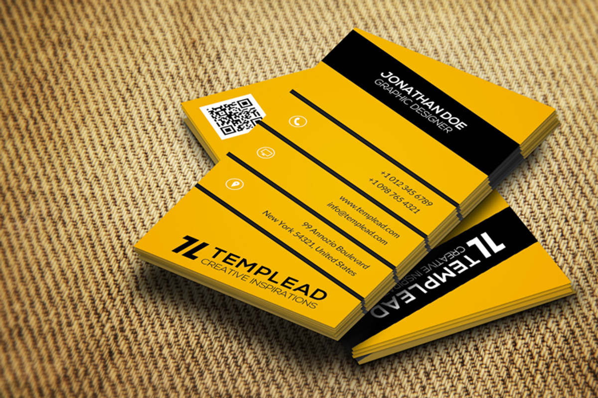 Corporate Business Card CM140, a Business Card Template by annozio (Photo 2 of 4)
