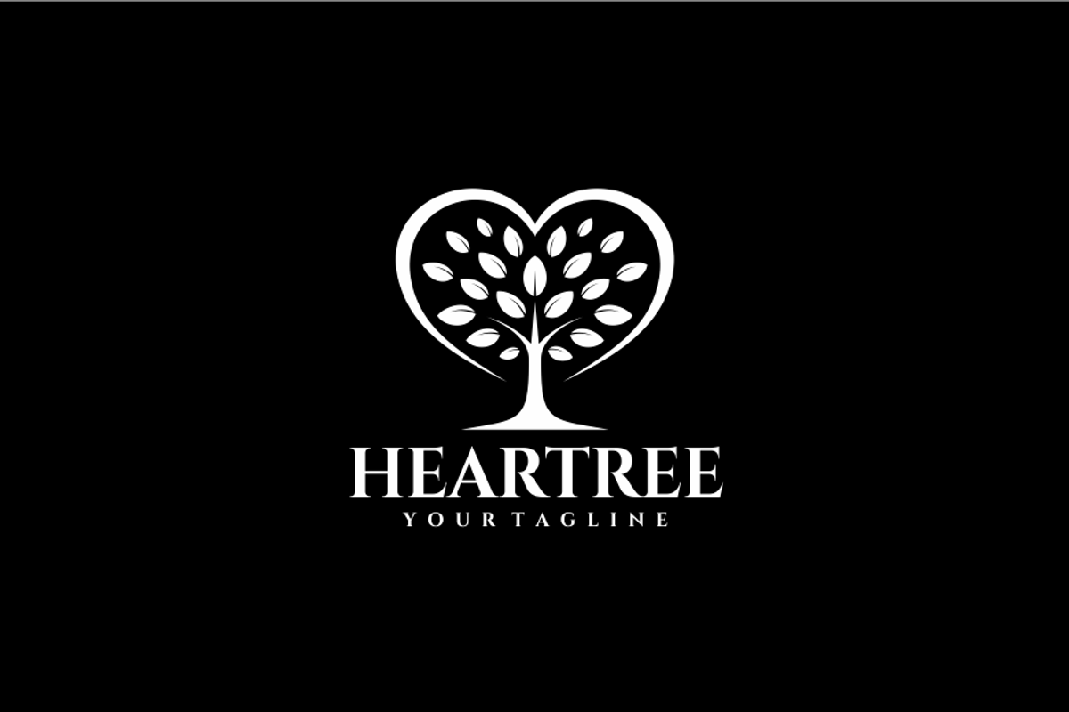 Heart Tree Colorful Nature Logo, a Branding & Logo Template by yopie (Photo 2 of 3)