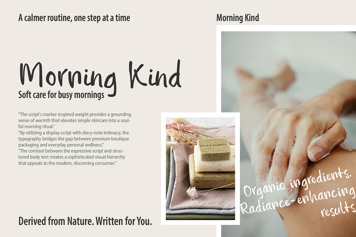 Everyday Kind - Friendly Handwritten, a Handwritten Font by Inviline.co (Photo 7 of 12)