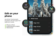 20 Winter Forest Lightroom Presets, a Preset Add-On by Hubzway (Thumbnail 7 of 13)