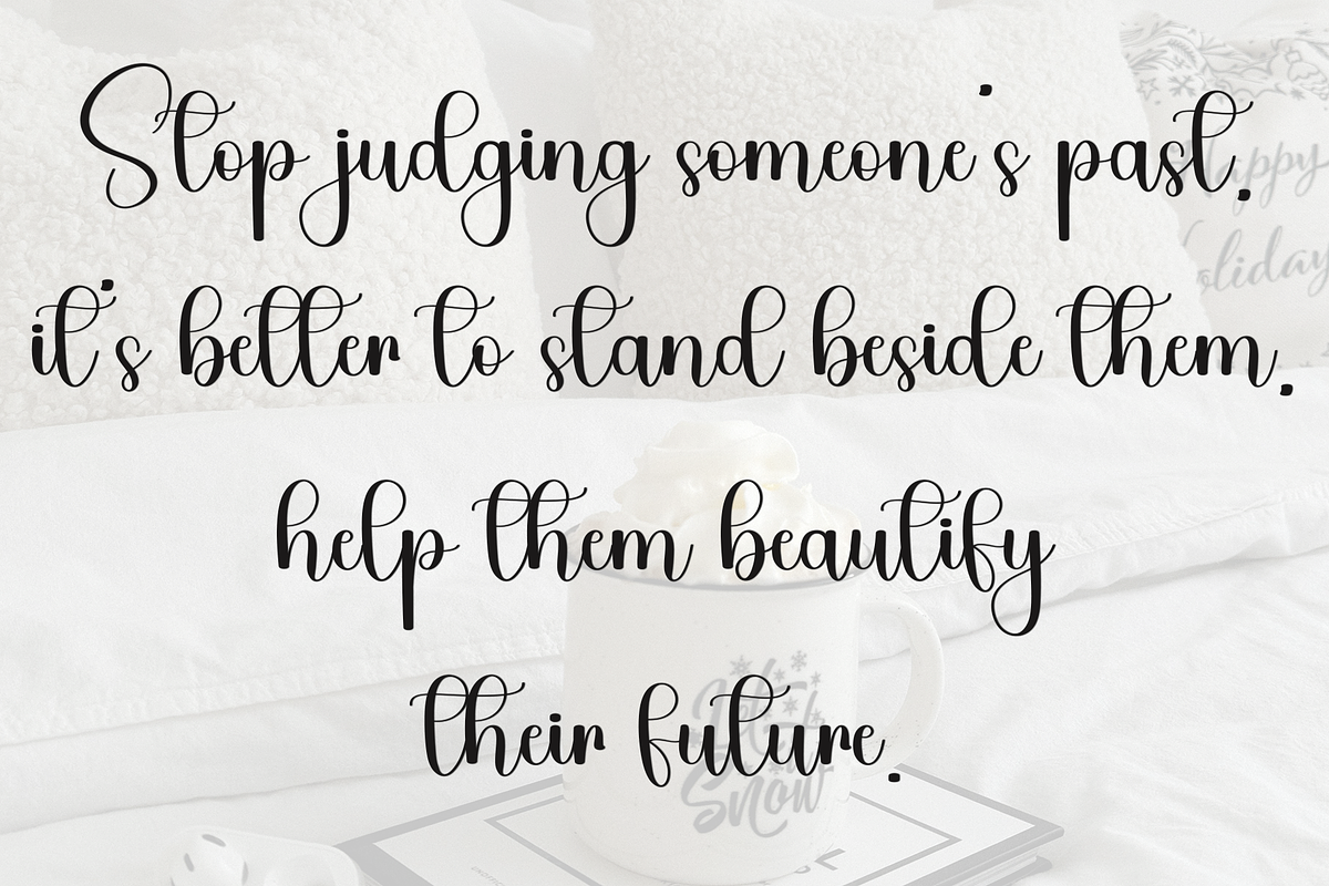 Believe Autumn, a Handwritten Font by InermediaSTUDIO (Photo 8 of 8)