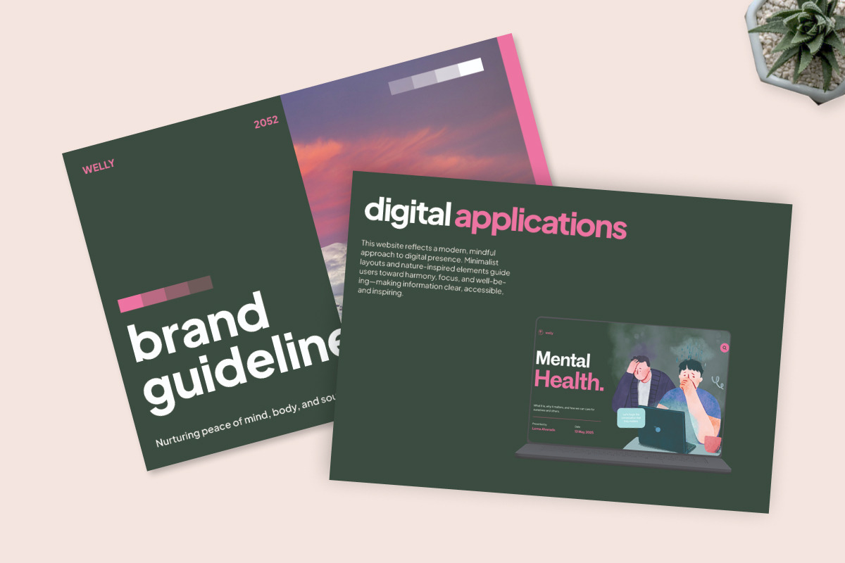 Calm & Modern Mental Health Brand preview 6