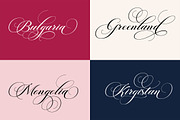 Rigestha Script, a Script Font by Has_rizal (Thumbnail 8 of 13)