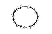 Decorative Nature Frame Silhouettem, a Graphic by BIPLOB EXPERT (Thumbnail 2 of 13)