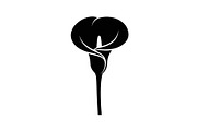 Black Lily Flower Vector Bundle, an Illustration by Designs_River (Thumbnail 37 of 51)