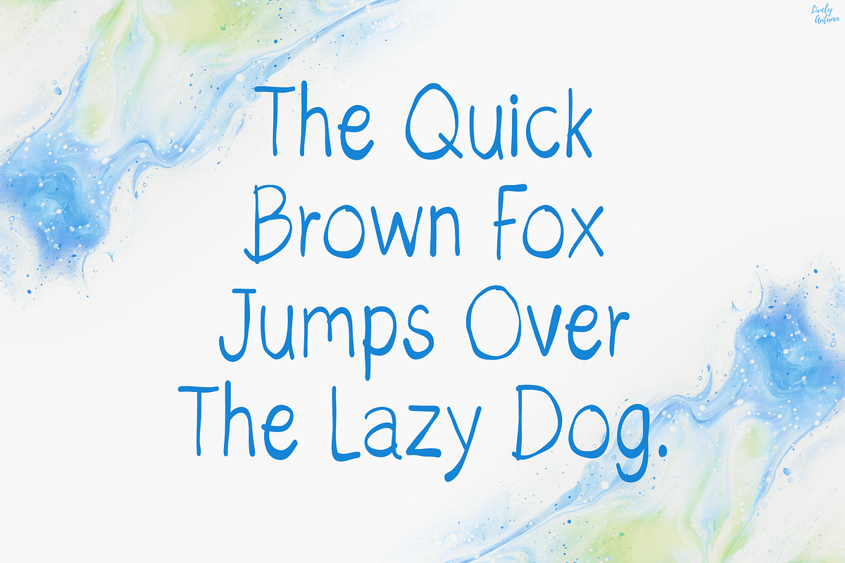 Soft Ink | Handwriting font, a Handwritten Font by LivelyAutumn11.11 (Photo 4 of 5)