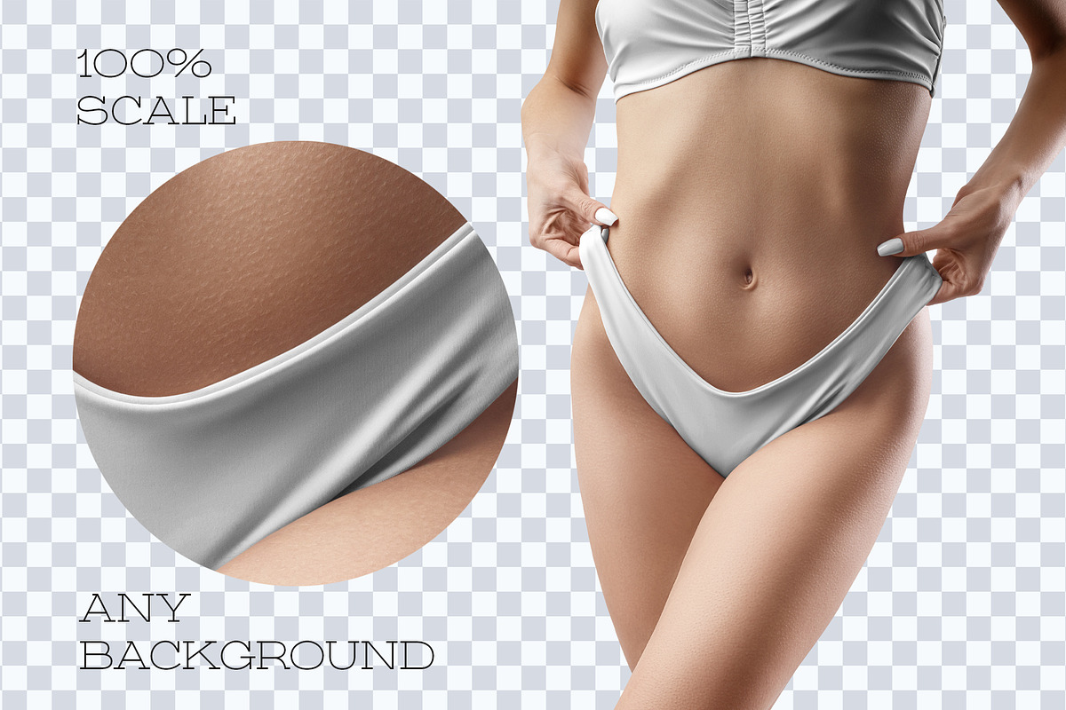 7 Mockups Bikini Swimsuit, an Apparel Mockup by Grow Design Craft Studio (Photo 6 of 7)