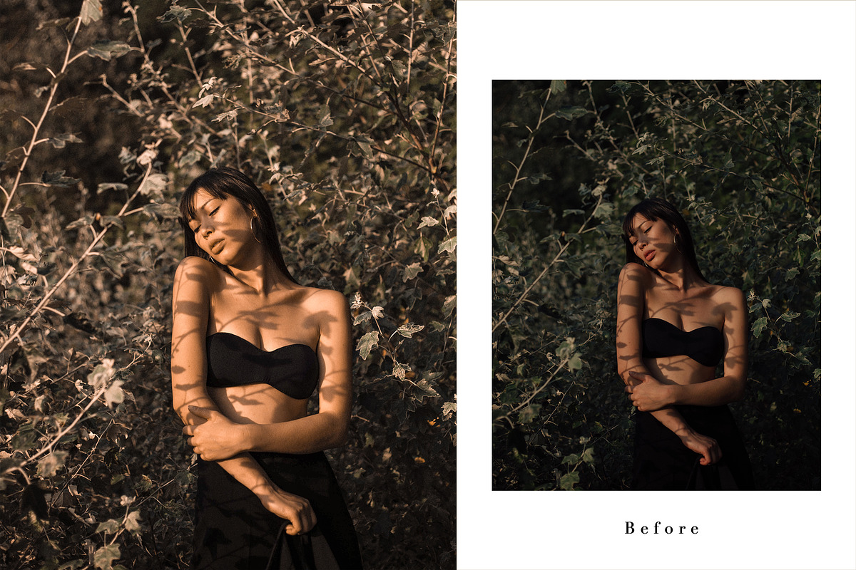 Lightroom Desktop Preset | AMBER, an Action Add-On by HALFTOUNE (Photo 2 of 5)