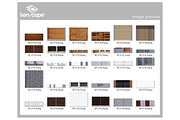 30 Wall Fences Photo Overlays, an Architecture Photo by KenScape (Thumbnail 3 of 4)