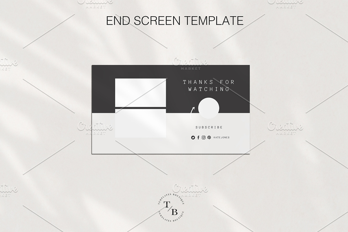 YouTube Channel Branding Kit | Canva, a Social Media Template by Templates Boutique (Photo 5 of 7)