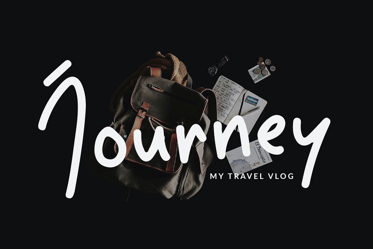 Loyang Handwritten Typeface preview 2