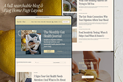 Nourish + Flow Nutritionist Website, a Squarespace Template by Solana Creative Co. (Thumbnail 7 of 13)