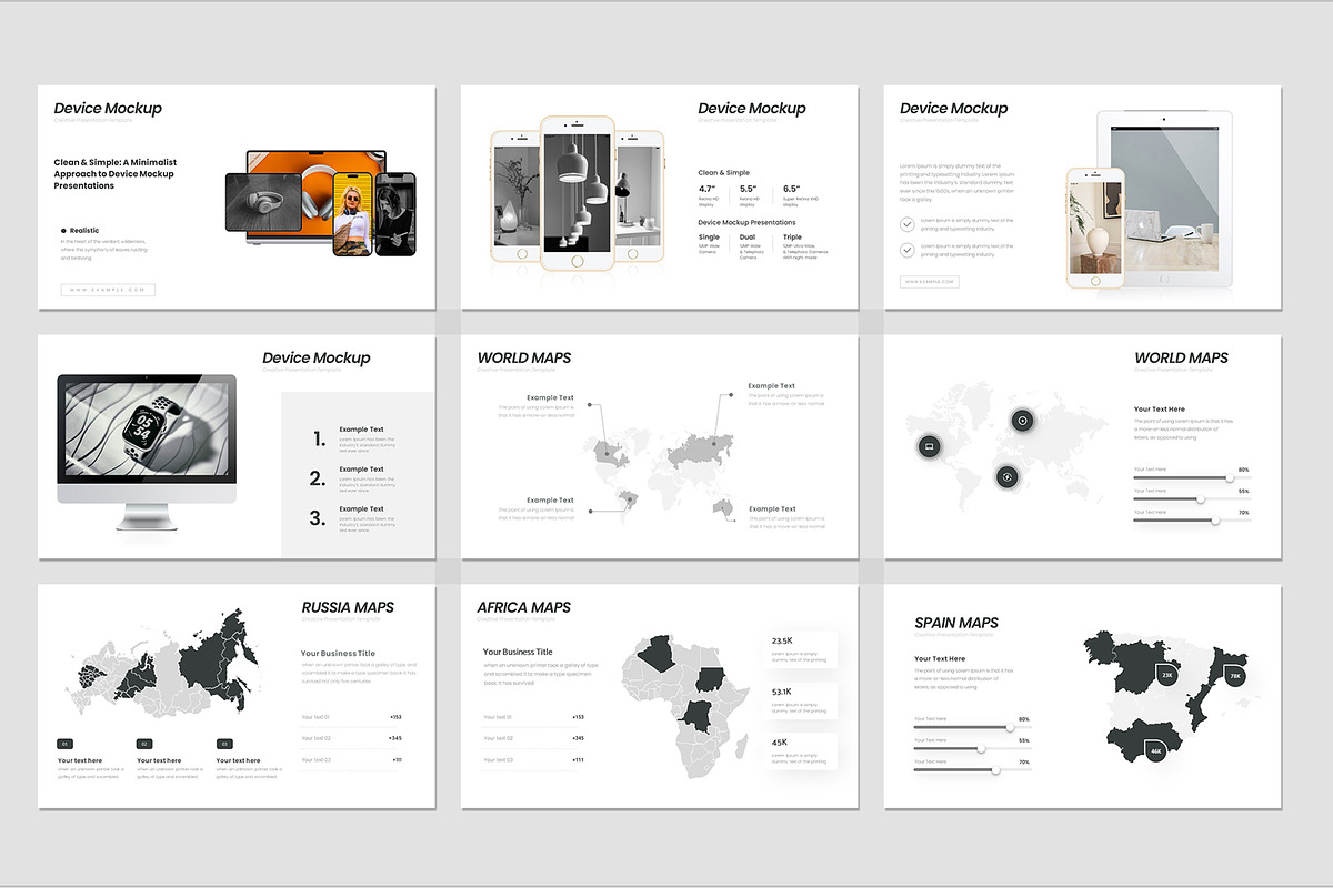 Minimal Keynote Template, a Presentation Template by Design Vault (Photo 5 of 6)