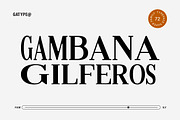 Gilferos, a Serif Font by Gatype (Thumbnail 2 of 16)
