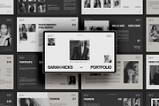 Photography Portfolio Canva Template, a Presentation Template by Amaré Creative (Thumbnail 1 of 7)