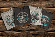 Camping Badges Bundle, an Illustration by Natali_ (Thumbnail 4 of 4)
