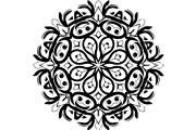 Vintage Floral Mandala Bundle, a Decorative Illustration by Designer_Momina (Thumbnail 9 of 20)