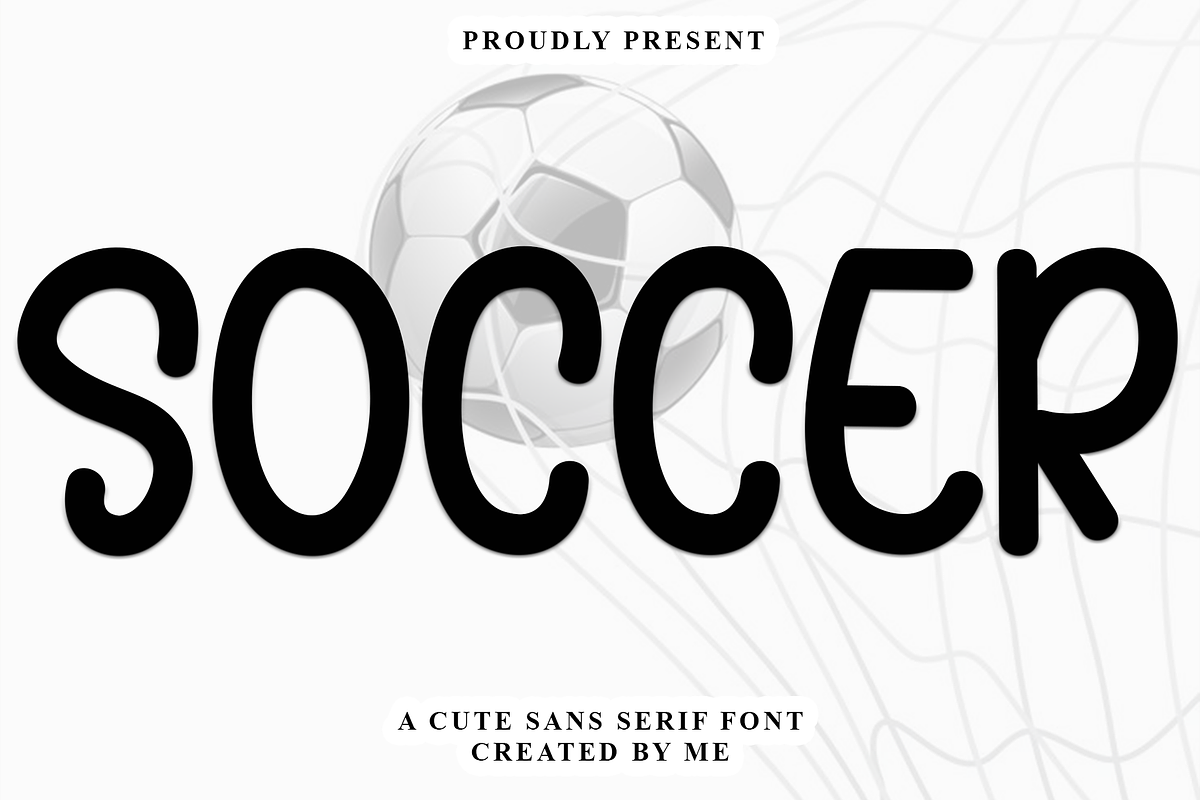 Soccer, a Sans Serif Font by InermediaSTUDIO (Photo 1 of 7)