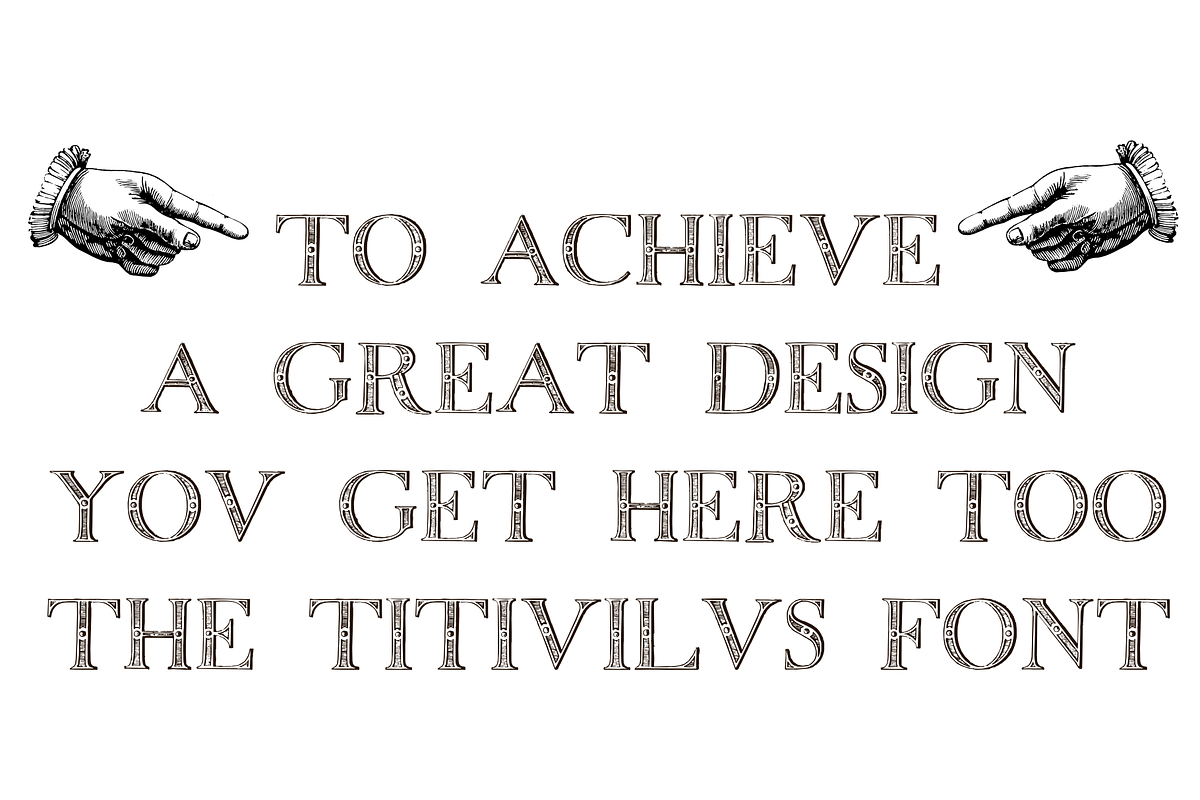 Victorian Alphabets H Plus Titivilus, a Serif Font by Intellecta Design (Photo 3 of 5)