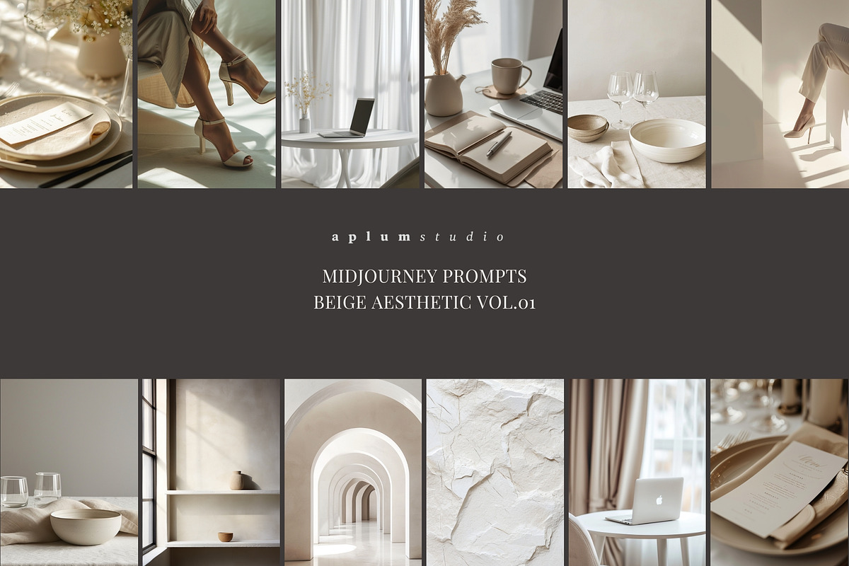 Prompts Midjourney Beige Aesthetic, a Background Photo by AS Studio (Photo 9 of 9)