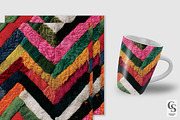 Quilted Patchwork Seamless Patterns, a Pattern Graphic by Creative Store (Thumbnail 2 of 5)