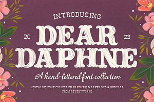 Dear Daphne Font Collection