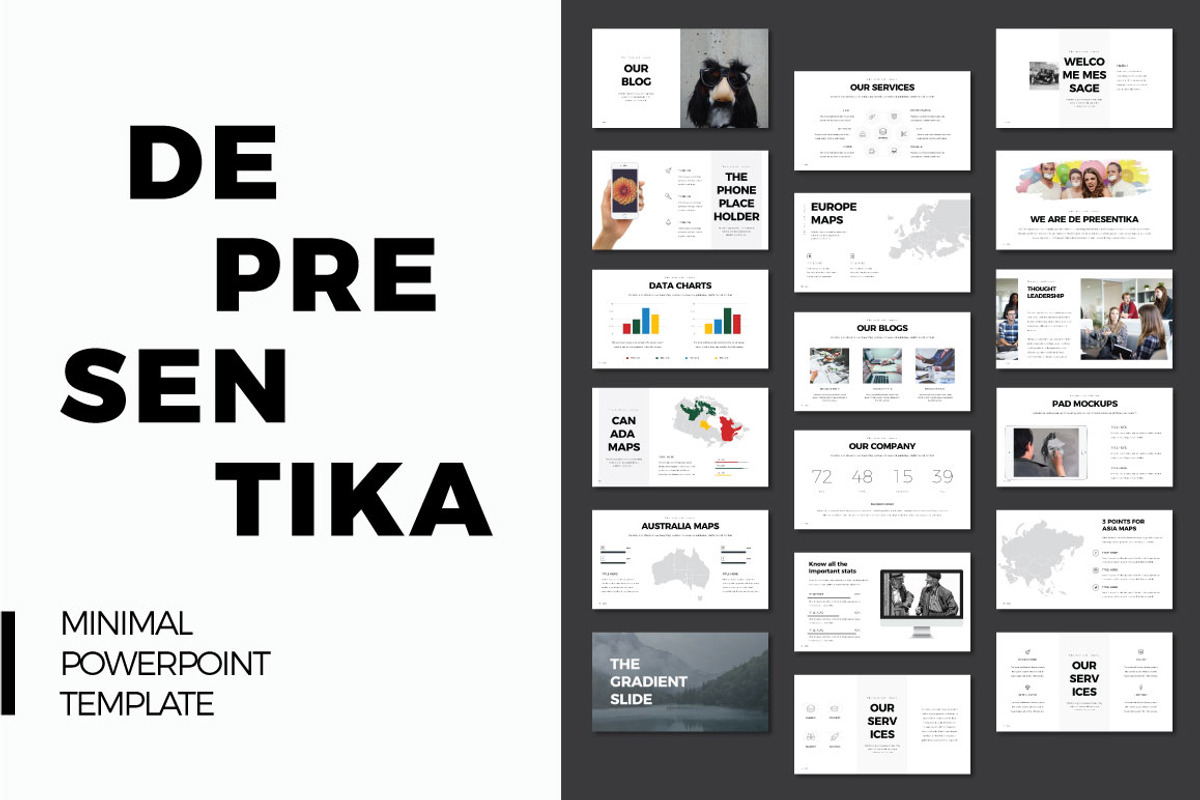 Simple Slide PowerPoint, a Presentation Template by Rystudio (Photo 5 of 11)