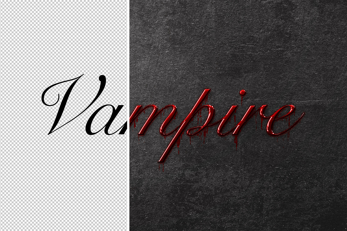 Bloody Text Effect, a Layer Style Add-On by Design Squad (Photo 3 of 3)