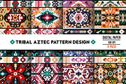 Collection Bright Aztec Patterns, a Pattern Graphic by tomuato (Thumbnail 1 of 5)