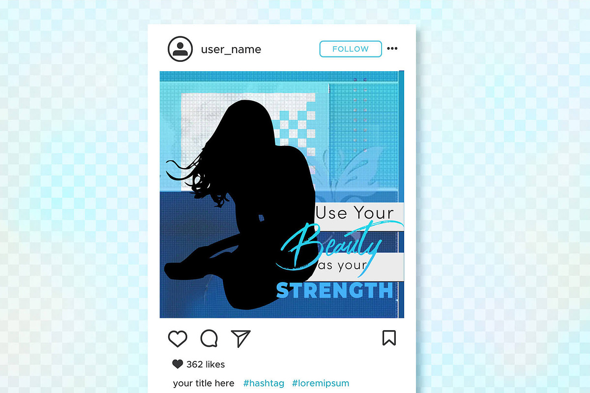 Vector Female Sexy Woman Silhouettes, a Person Illustration by Posh Papers & Patterns (Photo 8 of 8)