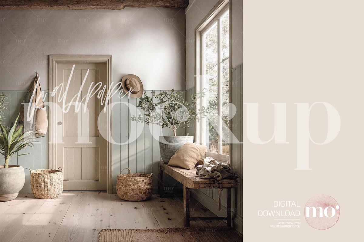 Rustic Empty Wall Mockup, a Product Mockup by MoMockups (Photo 2 of 5)