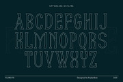 Floreste - Modern Wavy Serif, a Serif Font by Krakenbox Studio (Thumbnail 12 of 18)