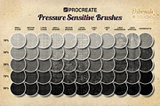 Procreate Vintage Halftones Brushes, a Brush Add-On by DiBrush Studio (Thumbnail 4 of 7)