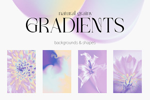 NATURAL GRAINY GRADIENTS