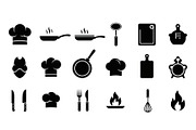 Kitchen Cooking Icon Vector Bundle, an Illustration by jahid234 (Thumbnail 48 of 51)