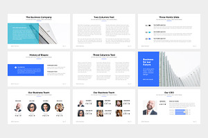 BizPro Proposal Keynote Template