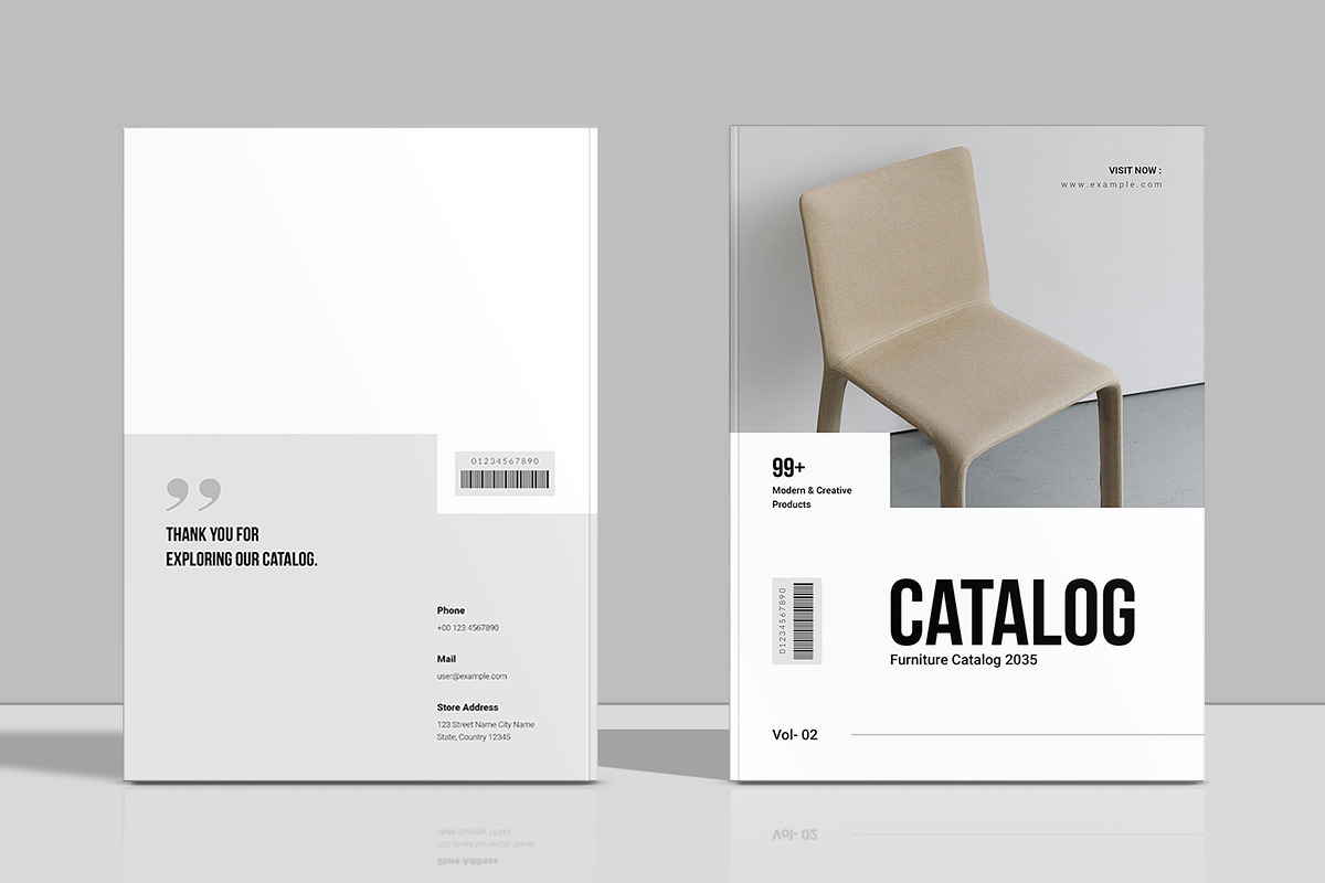 Catalog Brochure Template, a Brochure Template by Spark_Creative (Photo 11 of 12)