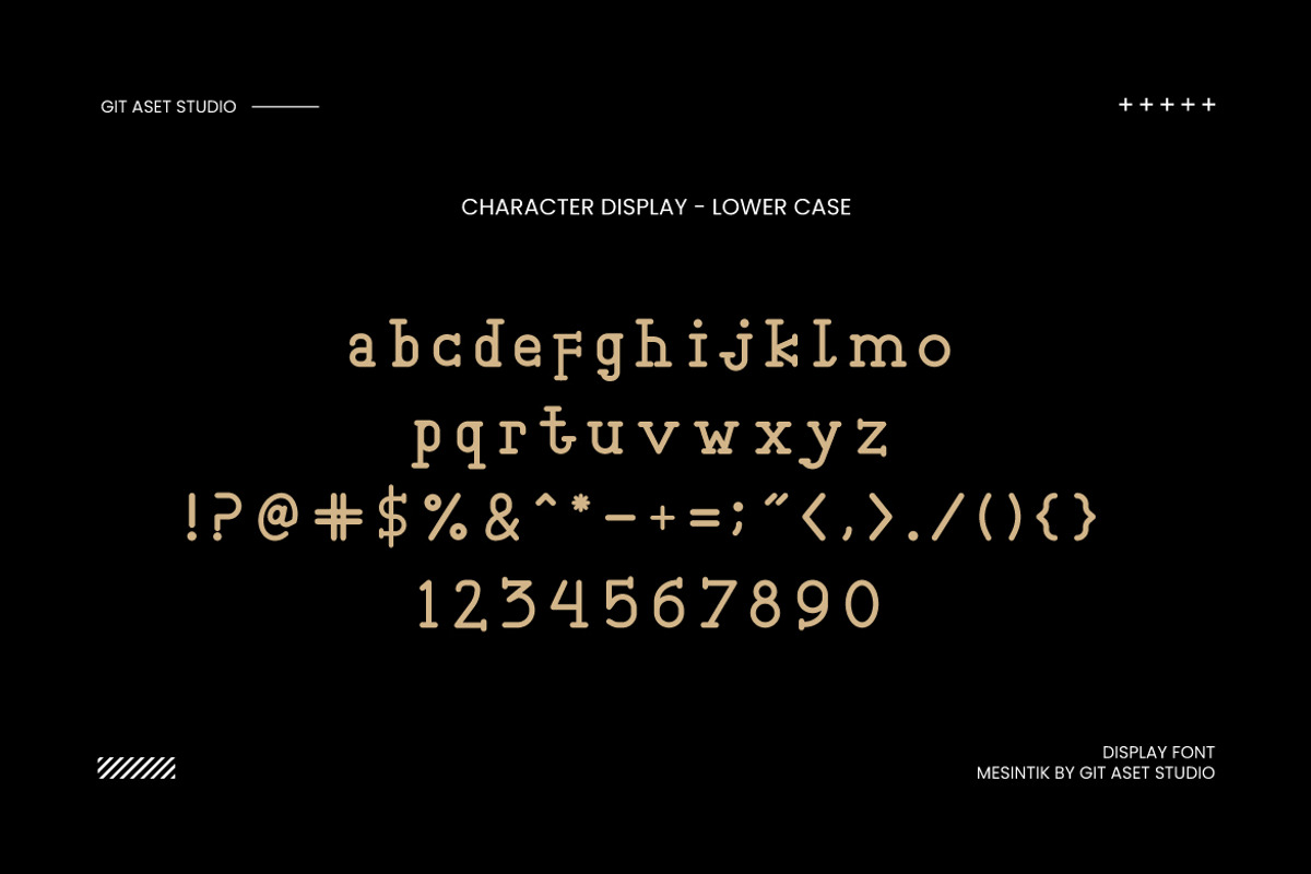Mesintik Vintage Font, a Slab Serif Font by gitasetstudio (Photo 4 of 6)