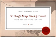 Vintage Map Background, a Background Graphic by Carolyn Packard Design (Thumbnail 1 of 5)