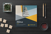 Company Profile Square, a Brochure Template by Divergent Studio (Thumbnail 1 of 9)