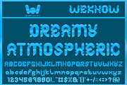 Electro Pop font, a Font by weknow (Thumbnail 4 of 8)
