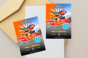 Hot Wheels Birthday Invitation, an Invitation Template by Earth5168 (Thumbnail 4 of 9)