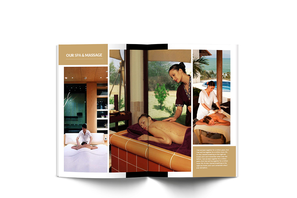 Hotel A4 Brochure, a Brochure Template by Incools Stokie (Photo 16 of 18)