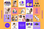 LGBTQ+ Instagram Creator Template, a Social Media Template by Luna Studio (Thumbnail 5 of 6)