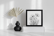 Wild Flowers Coloring Page, a Graphic by Forhadx5 (Thumbnail 13 of 15)