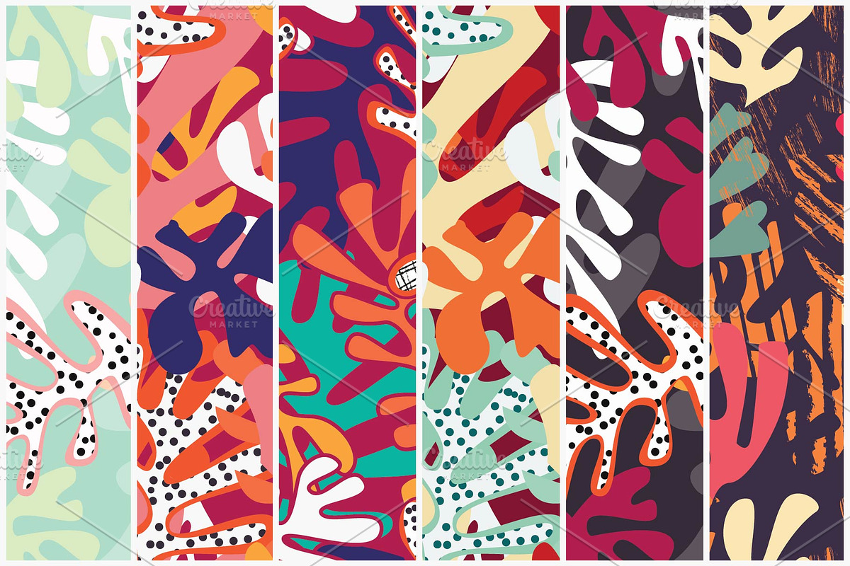 15 Matisse Patterns, a Pattern Graphic by Blue Lela Design