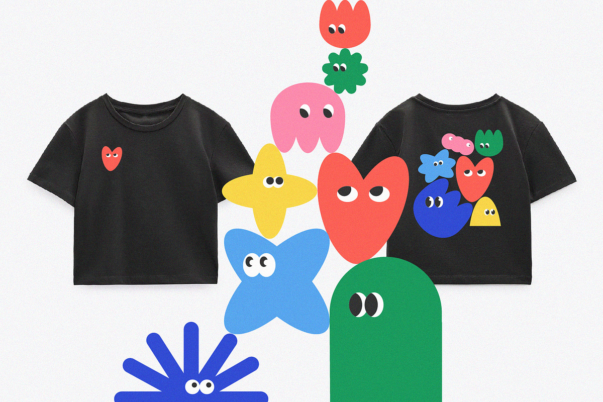 Shape Set - Cute Emotion, an Object Graphic by line & plane (Photo 8 of 10)