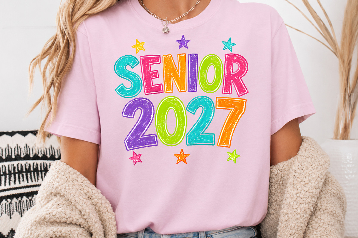 Graduation Class Senior 2027, a Seasonal Illustration by Rose Art (Photo 3 of 4)