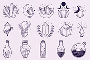 60 Crystal Procreate Stamps, a Brush Add-On by SmuffizStudio (Thumbnail 2 of 11)
