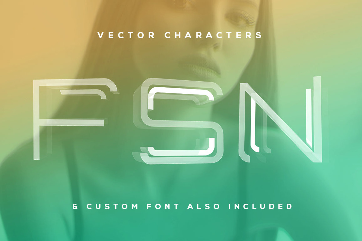 TRANST - 3D Lettering & Font preview 5